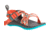 Chaco ZX1 Ecotread Kids Sandal, Zigzag Coral, 2, J180010-2