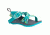 Chaco ZX1 Ecotread Sandal - Kid's, Puzzle Opal, 1 US J180028-01.0