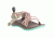 Chaco ZX1 Ecotread Sandal - Kid's, Venice Opal, 2 US J180030-02.0