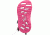 Chaco ZX1 Ecotread Sandal - Kid's, Fletched Pink, 5 US J180032-05.0