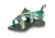 Chaco ZX1 Ecotread Sandal - Kid's, Camper Turquoise, 1 US J180234-01.0