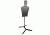 Challenge Targets Full Size Human Silhouette Rifle Target - Armor Post, Black, AP-80059-R