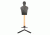 Challenge Targets Full Size Human Silhouette Rifle Target, Static Stand, Black, SS-RM-80059-R