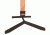 Challenge Targets IPSC A-C Zone Rifle Target - Static Stand, Black SS-RM-80020-R