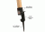 Challenge Targets Stake Target - 6" Square - Handgun Rated, Black GS-RM-80025-H
