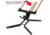 Challenge Targets Steel 8 in. Training Target Holder with Heavy Base PS-SD-TH-8-H