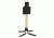 Challenge Targets Steel IPSC Torso Target, Black, Heavy Base, Handgun Rated PS-HD-80023-R