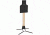 Challenge Targets Steel IPSC Torso Target with Standard Base, Black PS-SD-80023-H