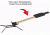 Challenge Targets Steel IPSC Torso Target with Standard Base, Black PS-SD-80023-H