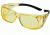 Champion Traps and Targets 40634 Over Spec Ballistic Glasses Amber