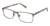 Champion Eyes 7001 Single Vision Prescription Eyeglasses - Frame MATTE SILVER, Size 50/16mm CU700103