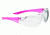Champion Shooting Glasses Youth Clear Glasses, Pink Temples(Ballistic), Pink/Clear 55604