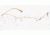 Chaps CP 2041 Eyeglasses Styles Gold Frame w/Non-Rx 51 mm Diameter Lenses, 106-5118