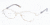 Chaps CP 2044 Eyeglasses Styles Gold Frame w/Non-Rx 50 mm Diameter Lenses, 106-5016