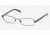 Chaps CP 2063 Eyeglasses Styles -  Dark Brown Frame w/Non-Rx 49 mm Diameter Lenses, 104-4917