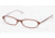 Chaps CP 3022 Eyeglasses Styles Brown/Pink Frame w/Non-Rx 49 mm Diameter Lenses, 558-4916