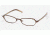 Chaps Eyeglass Frames CP2042, Brown/Taupe Frame w/Non-Rx 53 mm Diameter Lenses