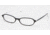 Chaps Eyeglass Frames CP3022, Black/White Frame w/Non-Rx 51 mm Diameter Lenses