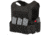 Chase Tactical Low-Vis Plate Carrier M1 w/ Triple Velcro 5.56 Mag Pouch, Black, X-Large, NSN NONE, CT-10LVPCM1-BK-XL