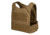 Chase Tactical Low-Vis Plate Carrier M1 w/ Triple Velcro 5.56 Mag Pouch, Coyote, X-Large, NSN NONE, CT-10LVPC-CT-XL