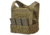 Chase Tactical Low-Vis Plate Carrier M1 w/ Triple Velcro 5.56 Mag Pouch, Ranger Green, Regular, NSN NONE, CT-10LVPCM1-RG