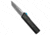 Chaves Knives Chaves Dissident OTF Tanto Knife Black Battleworn Al/Kelp Carbon Fiber 3.8" SW, Black/Blue/Green, Bohler M390, adult, BHQ-235794