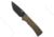 Chaves Knives Chaves Redencion 229 Integral Magnetic Frame Lock Knife Bronze Ti 3.75" Black, Bronze, Bohler M390, adult, BHQ-232021