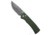 Chaves, Pro-Tech Chaves Knives Redencion Automatic Knife Tread Green Aluminum 3.4" Damascus, Green, Damascus, adult, BHQ-233384