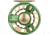 Cheeky Fishing Limitless 375 Fly Reel, Green/Gold, 5-7 wt, 3.75 in diameter, C-LIM-375-RGG