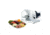 Chefs Choice Model 615A Premium Electric Food Slicer, 7 in Blade, 120 Watts, Cast Aluminum &amp; Stainless Steel Body, 615A001