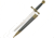 China Made Excalibur Dagger Fixed Blade Knife, 9.25in, Dagger Blade, Black, Composition Handle CN211347