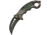China Made Folder Camo Karambit Clip Folding Knife, 2.75in Black SS Karambit Blade, Camo Textured Nylon, Camo, 300409