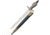 China Made Lion Crusader Dagger Fixed Blade Knife, 9.25in, Dagger Blade, Handle CN211206