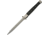 China Made Long Stiletto Linerlock Silver