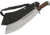 China Made Machete Brown Wood Knife, 13&quot; satin finish stainless blade, Brown pakkawood handle, 926948-WD