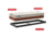 China Made Sharpening Stone 1000/3000, 7.25in X 2.63in X 1.25in, Stone 7in X 2.25in X 1.13in, 1000 Grit Side For Sharpening And 3000 Grit Side For Honing, Gel Base, 212874