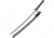 China Made Snarling Wolf Katana
