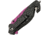 China Made Spider Web Linerlock A/O Purp