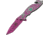 China Made Spider Web Linerlock A/O Purp