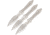 China Made Three Piece Knife Throwing Set, Contoured handle, 211230-SL