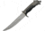 China Made Wolf Pack Dagger Knife, 7.38 satin finish stainless blade, Black synthetic and pewter handle with wolf shaped, 211471-WSL