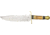 Chipaway Return of the Undertaker Fixed Blade Knife, 10.5in, Bowie, Burnt Sawcut Bone Handle CW275BSJ