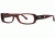 Chloe CL1165 Single Vision Prescription Eyeglasses - Frame Brown, Size 53/15mm CL116502