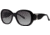 Chloe CL2240 Sunglasses - Frame Black, Lens Color Gradient Grey CL224001