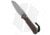 Chris Reeve Knives Large Sebenza 31 Folding Knife, 3.60in, CPM MagnaCut, Sheepsfoot Blade, Micarta, Titanium, Brown/Gray Handle, w/ Natural Insingo Micarta Inlays, Brown/Gray/Gray, 8.40 inch, BHQ-146102
