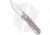 Chris Reeve Knives Umfaan Folding Knife, 2.25in, Stainless Steel, Clip Point Blade, Titanium, Gray Handle, Gray/Gray, 5.50 inch, BHQ-12119