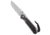 Chris Reeve Knives Chris Reeve Large Sebenza 31 Inlay Bog Oak Tanto 3.625" Stonewash, Gray/Black, CPM MagnaCut, adult, BHQ-146084