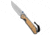 Chris Reeve Knives Large Sebenza 31 Inlay Box Elder Folding Knife, 3.625in, CPM MagnaCut, Drop Point Blade, Wood, Wood Handle, Wood/Silver, 8.335 inch, BHQ-222880