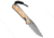 Chris Reeve Knives Left Hand Small Sebenza 31 Folding Knife, 2.94in, CPM MagnaCut, Drop Point Blade, Wood, Wood Handle, Box Elder, SW, Wood/Gray, 6.875 inch, BHQ-138476