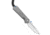 Chris Reeve Knives Left Hand Small Sebenza 31 Folding Knife, 2.94in, CPM S45VN, Drop Point Blade, Titanium, Gray Handle, Stonewash, Gray/Gray, 6.875 inch, BHQ-98973